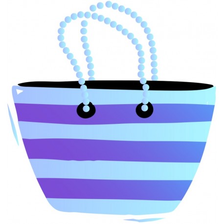 Sticker pas dans sable