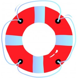 Sticker panneau plage