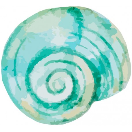 Sticker coquillage dentale