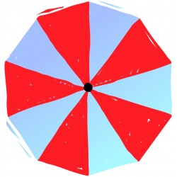 Sticker lunette de soleil grande