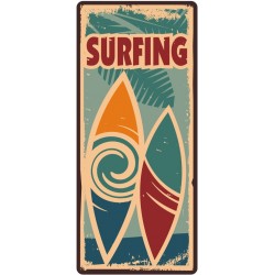 Sticker sand surf sun