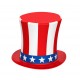 Sticker chapeau USA