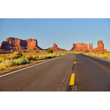 Sticker paysage USA montagne