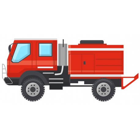 Sticker camion a chenille