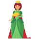 Sticker chateau rose jolie