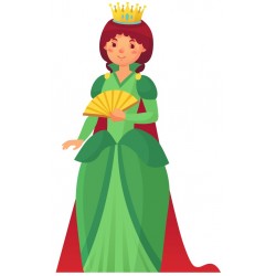 Sticker chateau rose jolie
