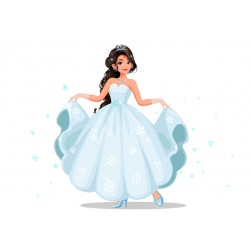 Sticker magicien robe