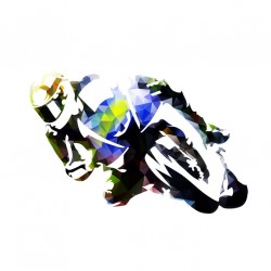 Sticker grosse moto GP
