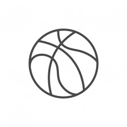 Sticker ballon de basket