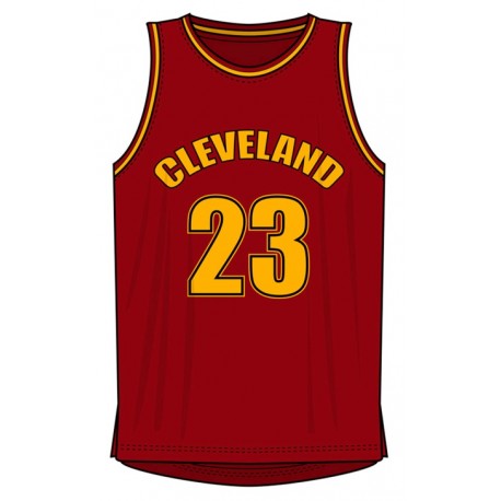 Sticker maillot basketteur rouge