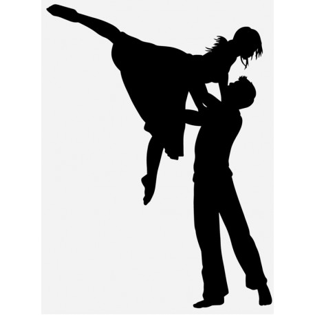 Sticker danse en couple
