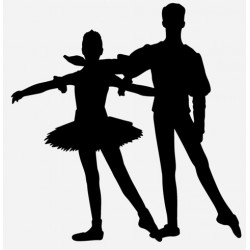 Sticker danse en couple 2
