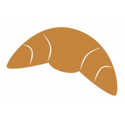 Autocollant Croissant