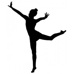 Sticker danse fille
