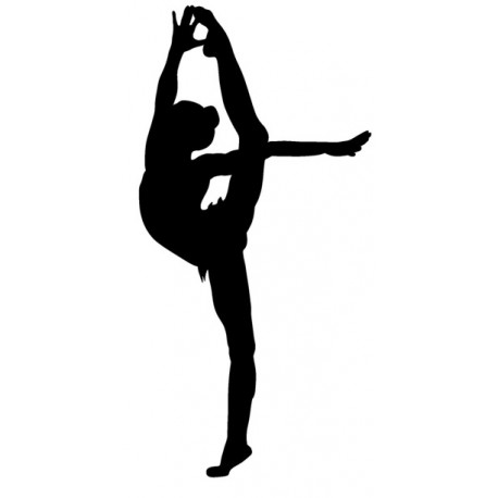 Sticker danse leve jambe