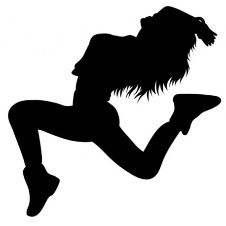 Sticker danse nouvelle saut