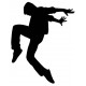 Sticker hip hop danseur
