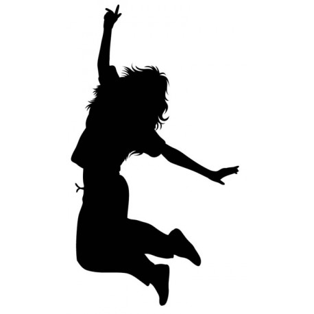 Autocollant hip hop joie