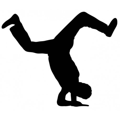 Sticker hip hop sur mains