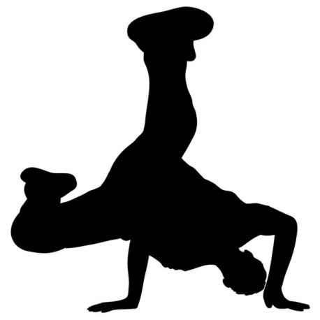 Sticker hip hop sur mains style