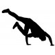 Sticker hip hop dance
