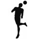 Sticker ballon de foot