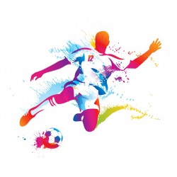 Sticker gardien but en saut 2