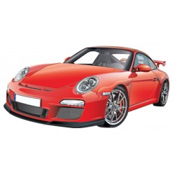 Sticker concept car noir