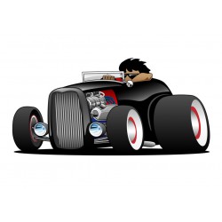 Sticker monster truck giga