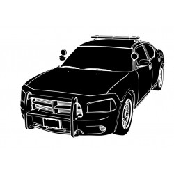 Sticker esquisse voiture