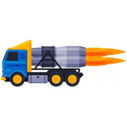 Sticker pompier US enfant