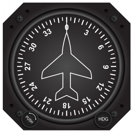 Sticker cadre avion alt