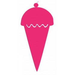 Autocollant Cornet de glaçe