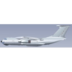 Sticker avion ligne couleurs