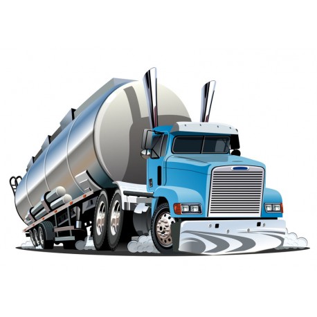 Sticker camion taureau