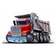 Sticker camion bucheron