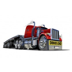 Sticker camion longue taille