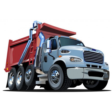 Sticker camion longue taille