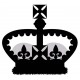 Sticker couronne de la reine