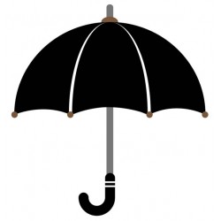 Sticker big ben marron