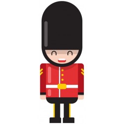 Sticker lampadaire londonien