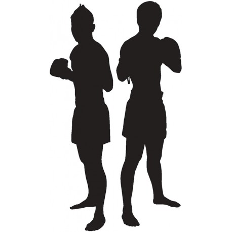 Sticker mma combat attend