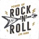 Sticker rock and roll CD