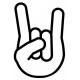 Sticker power of rock