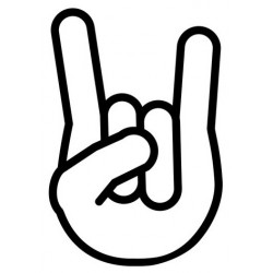 Sticker power of rock