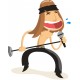 Sticker batterie rock