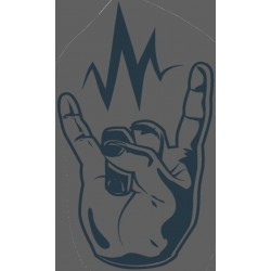 Sticker peace and love
