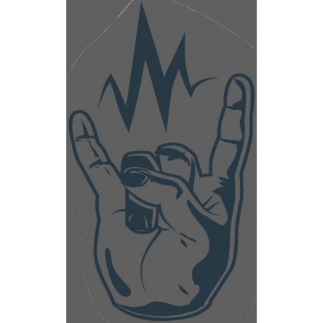Sticker peace and love