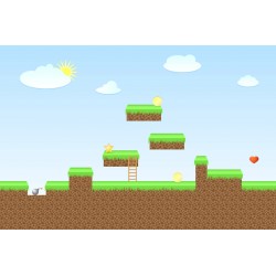 Sticker mario bross game