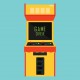 Sticker jeu arcade